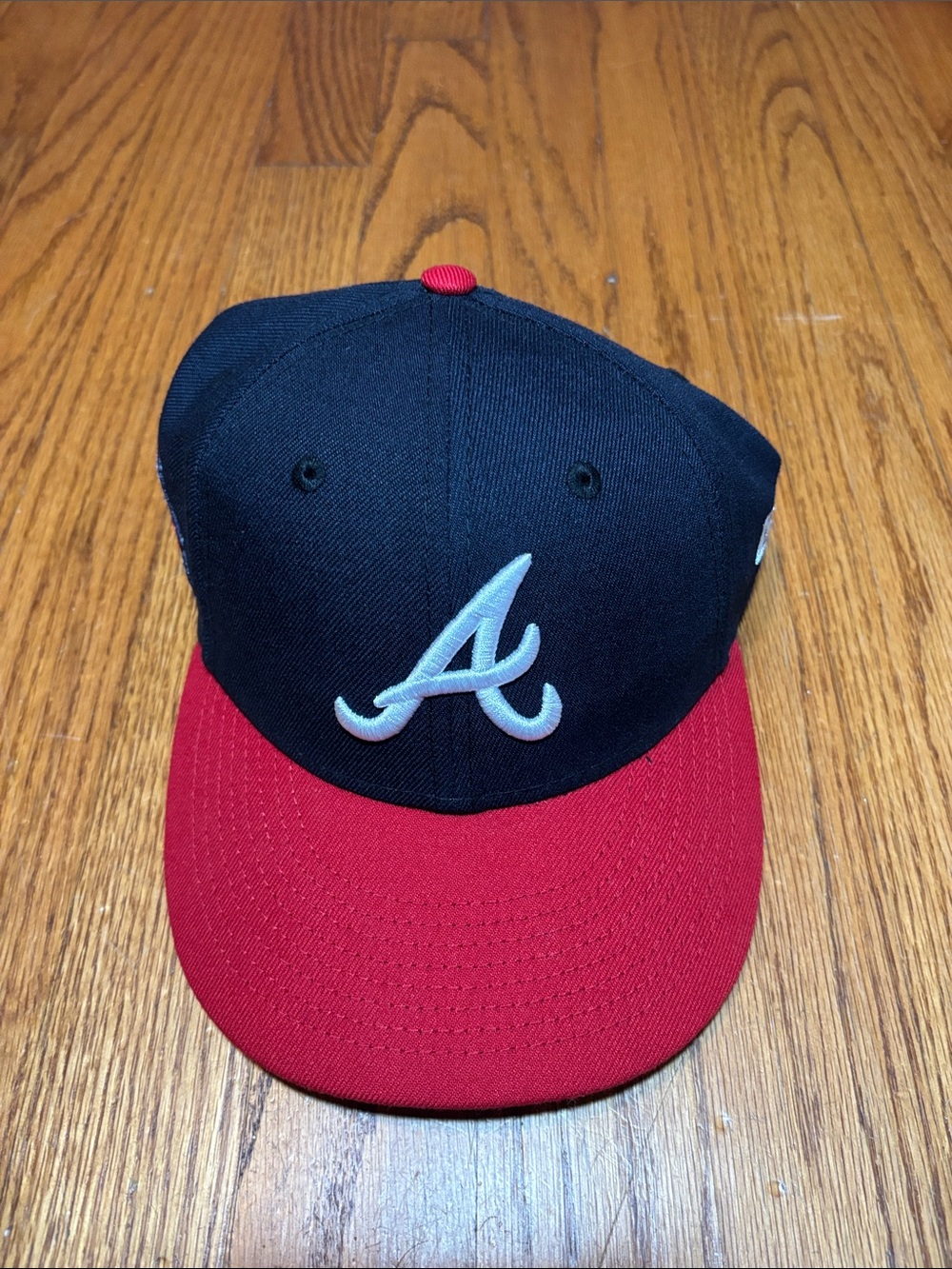 Braves fitted baseball cap - size 7